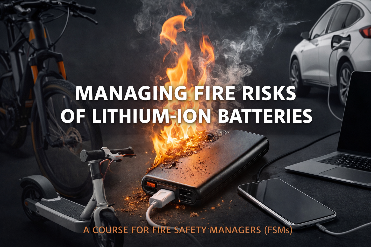 How to manage the fire risk of Lithium-Ion Batteries 